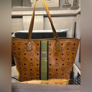 Final Markdown✨ MCM Visetos Shopper Tote